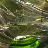 Pair of GRAL Kristall Hand-Blown Art Glass Vases - 4