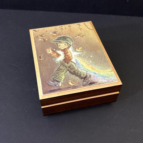 Original Deichert Musical Jewelry Box