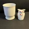 House of Goebel Barn Owl Cachepot and Aynsley Pembroke Owl Covered Box - 3