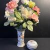 Kaiser Germany "Duchesse" Porcelain Vase and Lidded Trinket Box