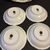 West German Porcelain Bowls and Pierced Serving Tray Lot - 5
