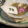 West German Porcelain Bowls and Pierced Serving Tray Lot - 10