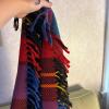 Plaid Fringed Throw Blanket - 3