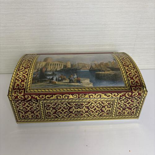 Klann Germany Liverpool Decorative Tin Cookie Box