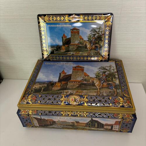 Lebkuchen-Schmidt Festive Chest 2012 Decorative Tin