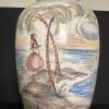 Large Ulmer Keramik Hand-Painted Vase - 3