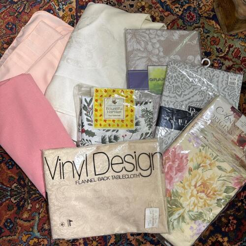 Assorted Tablecloths Lot