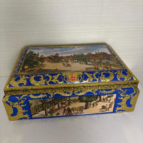 E. Otto Schmidt 1990 Decorative Tin Box