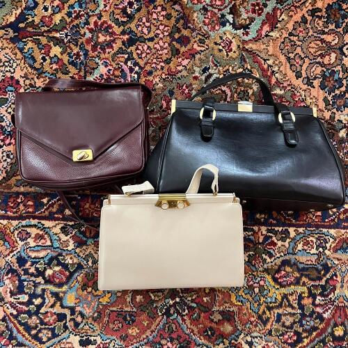 Trio Assorted Handbag Lot