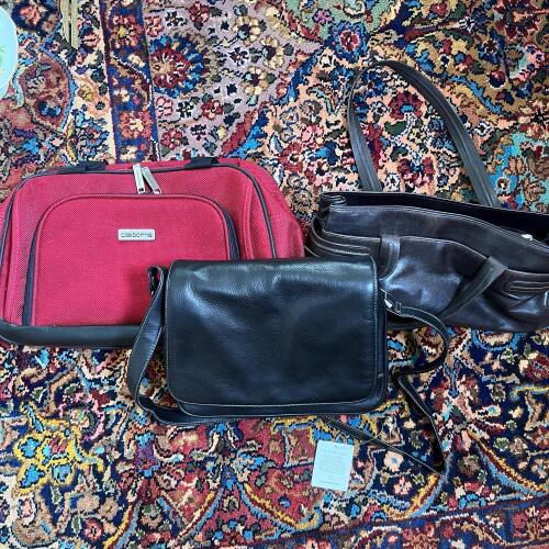 Liz Claiborne and Anne Klein Handbag Lot