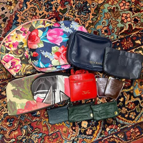 Assorted Pouches and Bags Lot