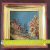 Framed Needlepoint Landscape, Dated 1965 - 4