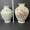 Pair Bay Keramik West Germany Handpainted Vases - 2