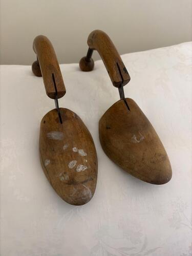 Pair Wooden Shoe Stretchers