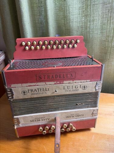 Stradella Fratelli Luigi Italian Button Accordion