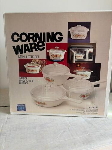 Brand New CorningWare Menu-ette Set Spice O' Life