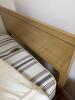 Single Wooden Bed Frame with Headboard Only - 2