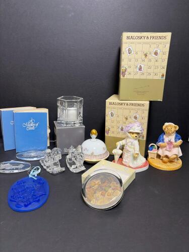 Mixed Lot Crystal and Ceramic Figurines