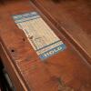 Wooden Shipping Trunk with United States Lines Label - 2