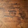 Wooden Shipping Trunk with United States Lines Label - 14