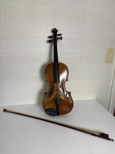 Violin with Bow and Vintage Case