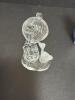 Miniature Lot of Mixed Lead Crystal Figurines - 6