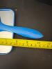 Pair of Blue Plastic Vanity Mirrors - 6