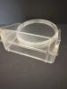 Clear Acrylic Vanity Mirror and Plastic Rings - 5