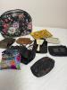 Assorted Cosmetic Bags, Purses with Mirror