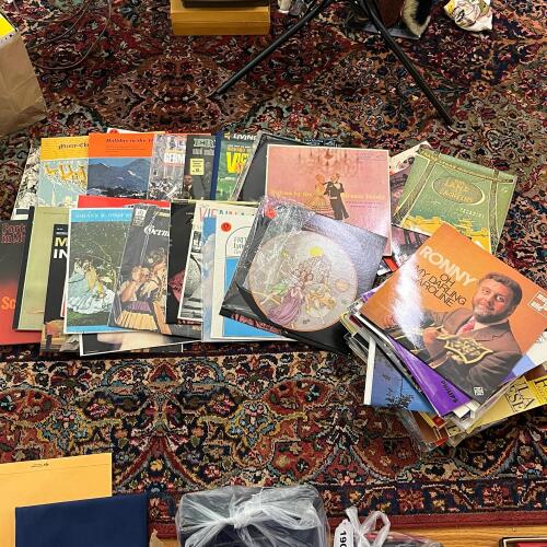 Large Assorted Lot of Vinyl Records