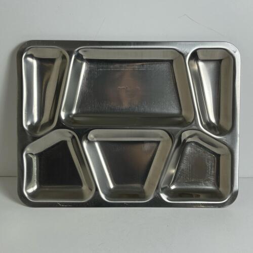 1951 Carrollton MFG. Co. US Stainless Mess Tray