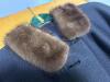 Women's Medium Louisoder Modell Wool Coat with Fur Collar - 2