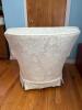 Cream Floral Upholstered Armchair - 3