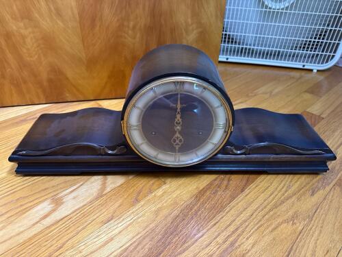 Werner Henke Westminster Anker Mantel Clock