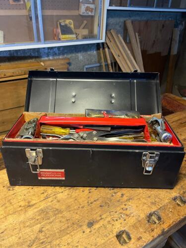 Union Super Steel Professional Tool Box with Tools