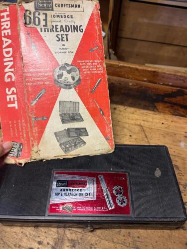 Craftsman Hexagon Die Threading Set