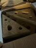 Pickers Lot with Large Woodworking Workbench and Contents - 7