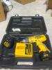 DeWalt 9.6V Cordless Drill with Charger in Case