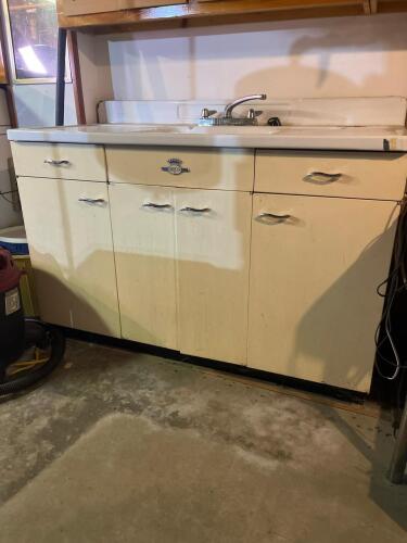 Shirley Metal Cabinet Kitchen Sink Unit