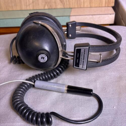 Vintage Harvard SH200 Stereo Headphones