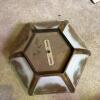 Currier & Ives Hexagonal Glass Ceiling Light with Winter Scenes - 5