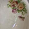Large Homer Laughlin Floral Ceramic Wash Basin - 4