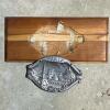 Paris Landmarks Metal Wall Plaque on Wood - 2