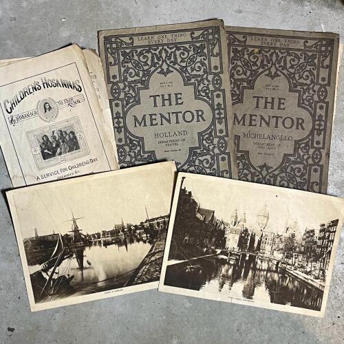 The Mentor Magazines, Holland and Michelangelo Issues