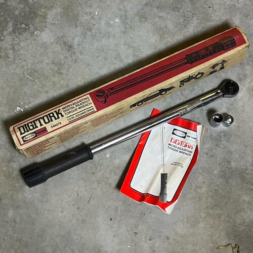 Craftsman Digitork 944478 Micro-Adjust Torque Wrench