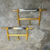 Pair of Wooden Frame Saws Bow Saws