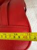 Tourister Red Leather Travel Bag - 5