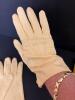 Two Pairs Yellow Cotton Gloves - 2