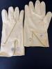 Two Pairs Yellow Cotton Gloves - 3