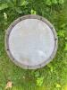Wooden Barrel with Metal Hoops - 4